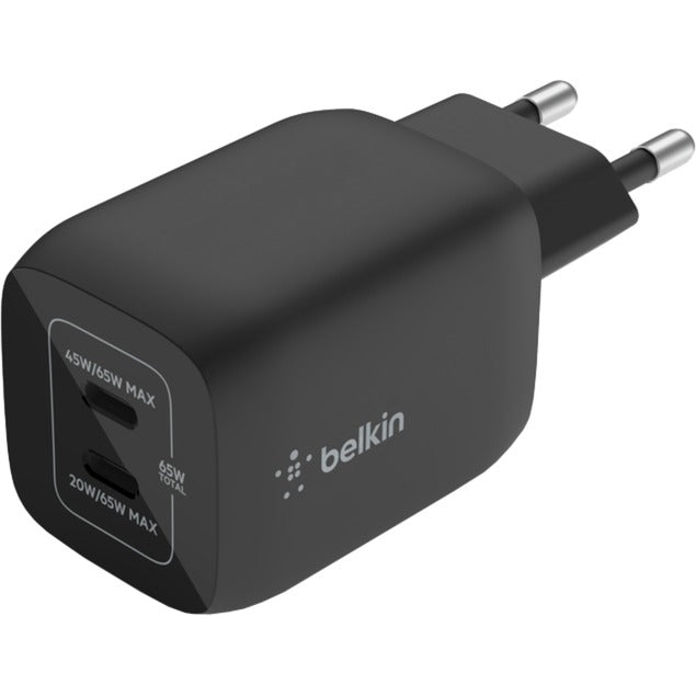 Belkin Boostcharge Pro 2-Poort USB-C GAN wall loader with P