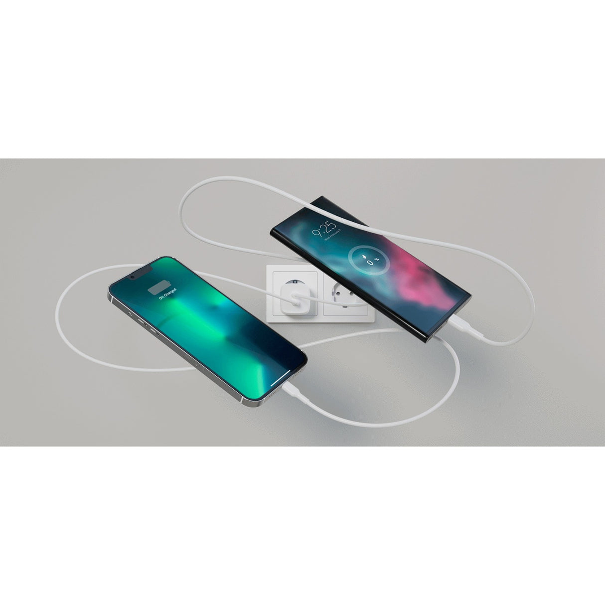 Belkin Boostcharge 2-Poort USB-C Gan-Wallader med P