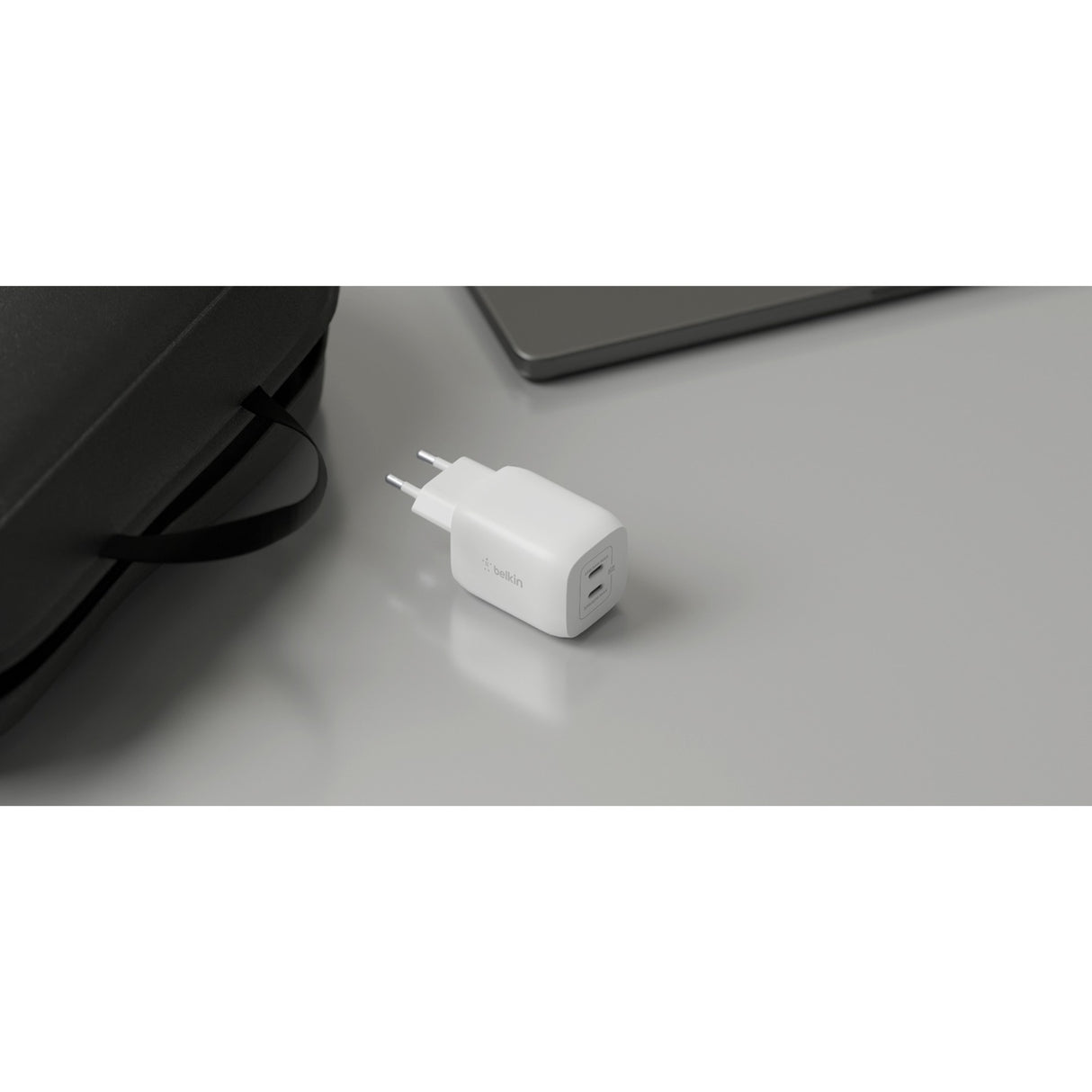 Belkin Boostcharge 2-Poort USB-C Gan-Wallader med P