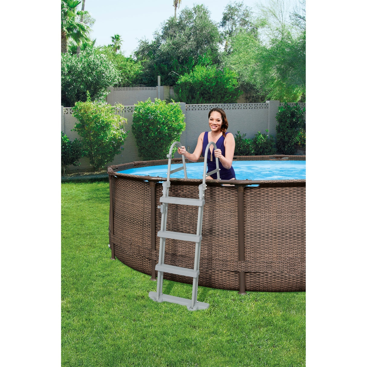 Bestway Pilm Bazen Steel Pro Max Set Around Rattan 366