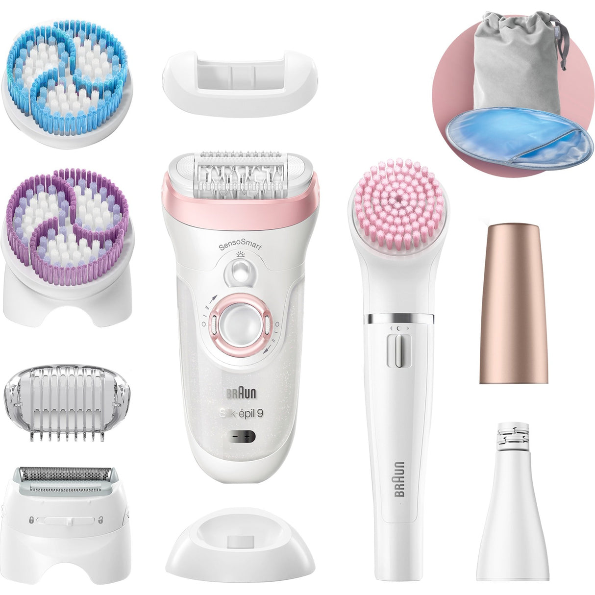 Braun Silk-épil 9-975 Sensosembart Schéinheet Set 9