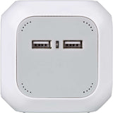 Brennenstuhl Alea-Power 2xusb-Charger + Plug 4-Time