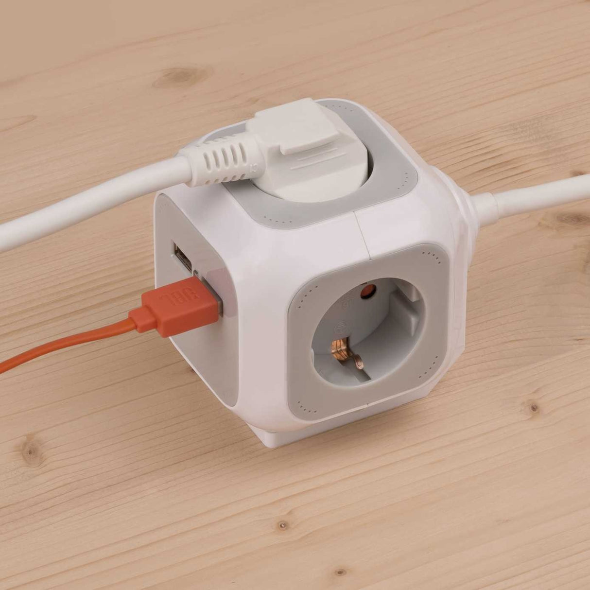 Brennenstuhl Alea-Power 2xusb-Charger + Plug 4-Time