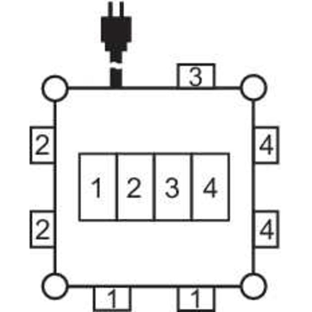 Brenenstuhl kompakt Gummi aktuelle Distributeur BSV 3 Fi 16 IP4