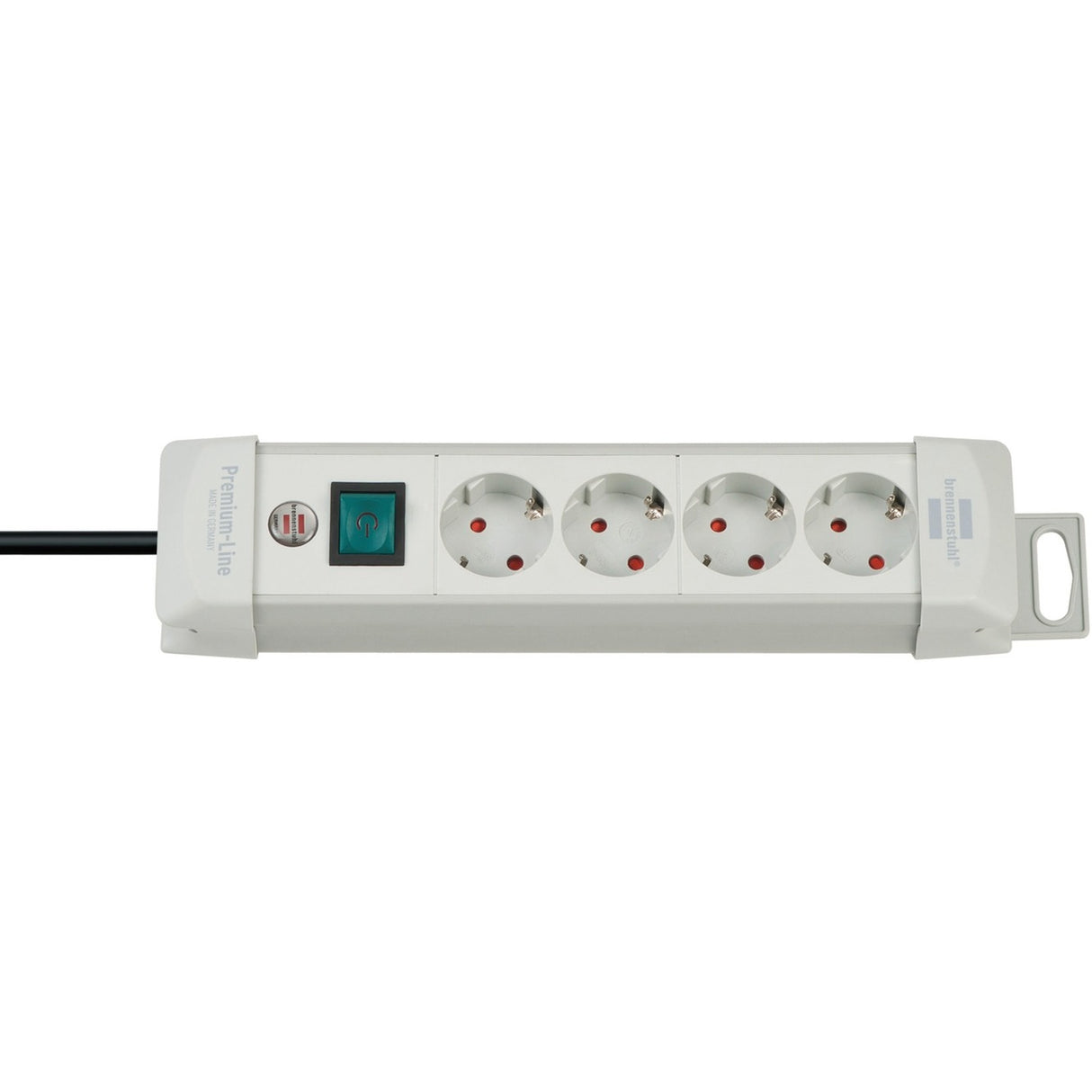Brennenstuhl premium-linje 4-faldig uttag med switch 1