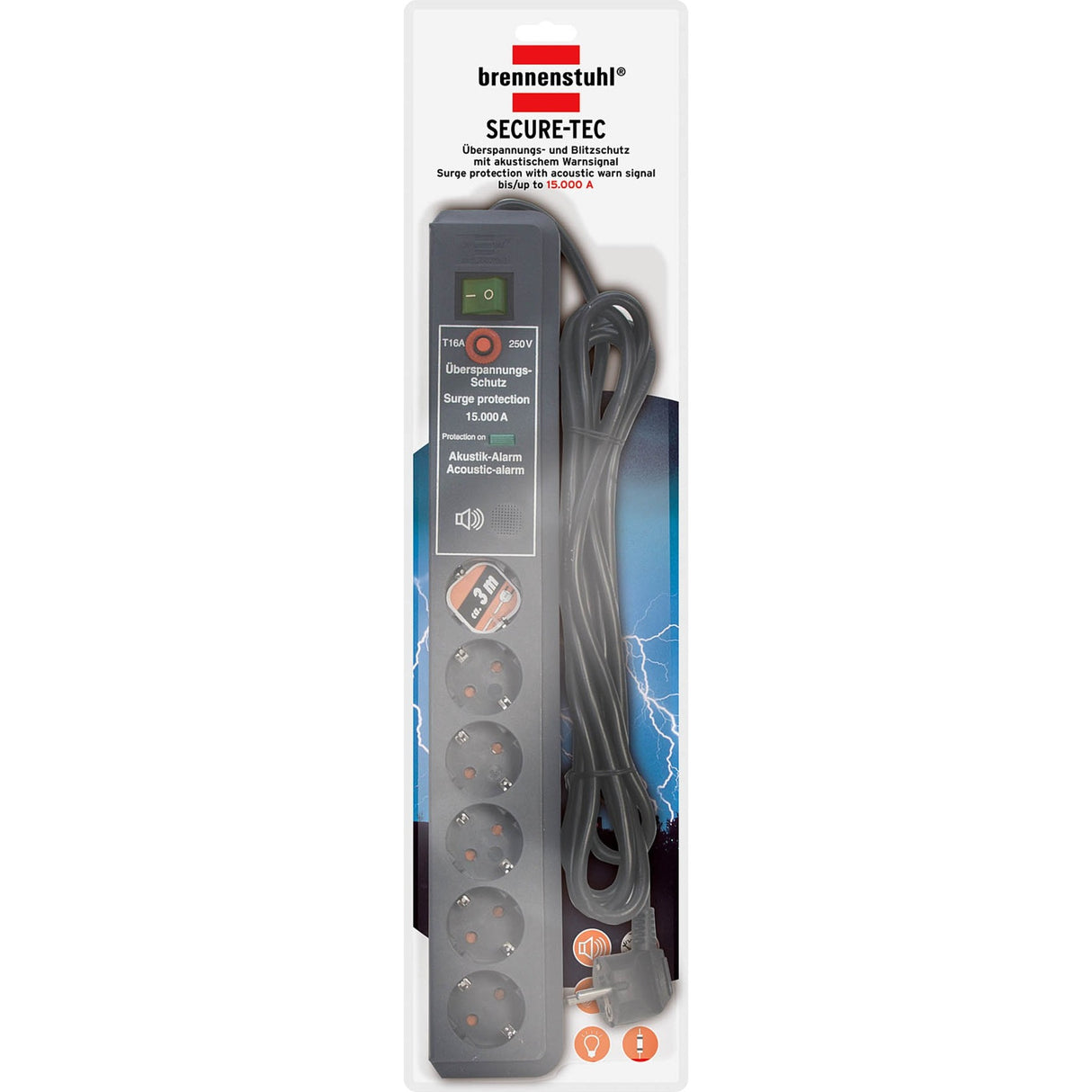 Brennenstuhl Secure-TEC 19500A +STARGE PREGLED 6X