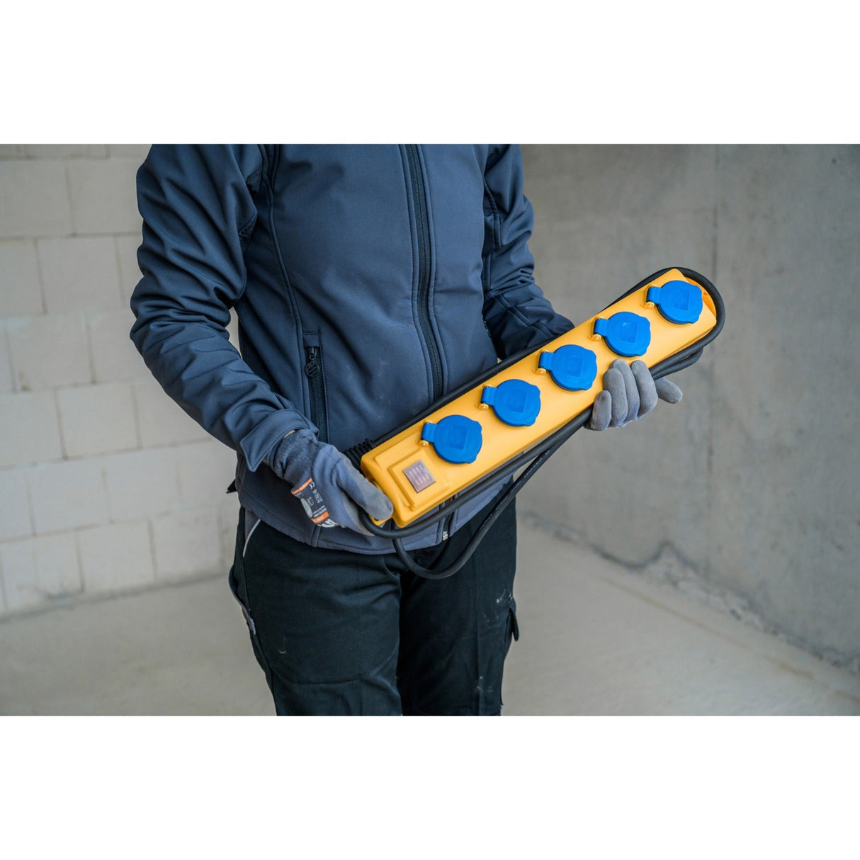 Brennenstuhl Super-Solid SL 554 Plug Distributør Udendørs stik