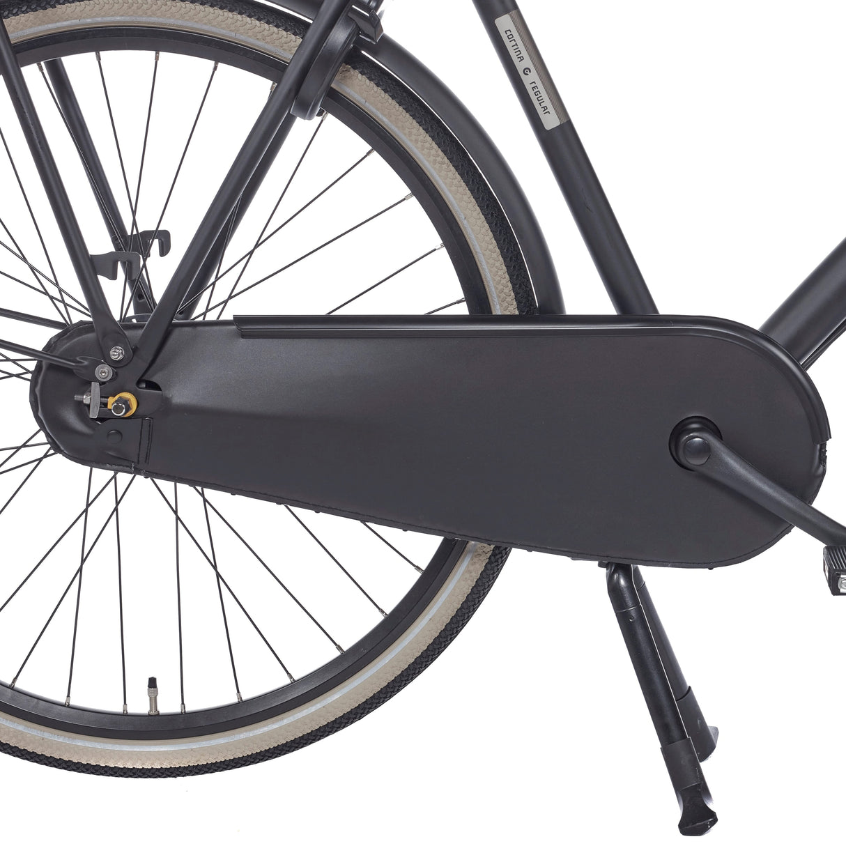 Cortina Chain guard lacquer cloth U4 Jet Black