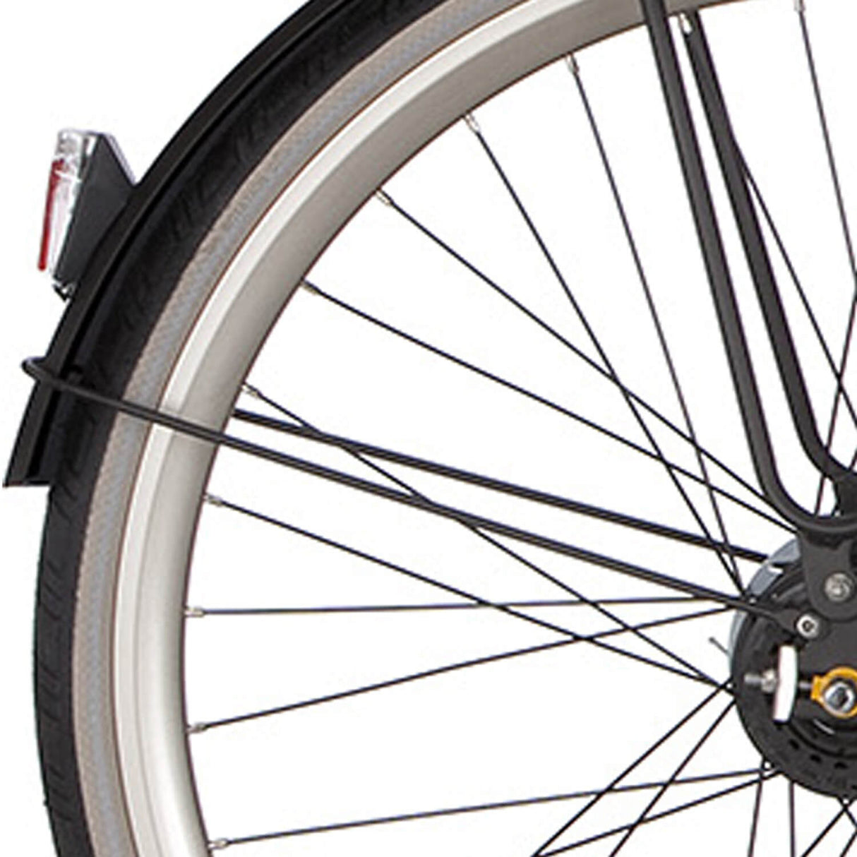Cortina Fender rod Rear 28 Speed ​​Matt Licorice