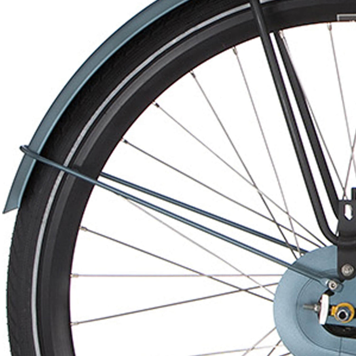 Cortina Fender rod Rear 28 Speed ​​Mistral Matt