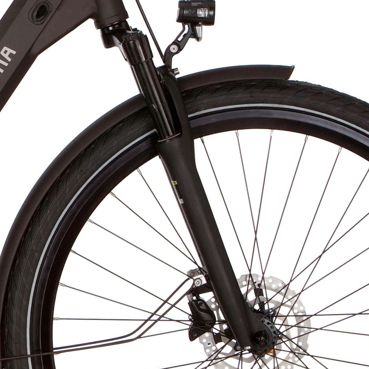 Cortina Fork E-OOCTA N8 Black Matt
