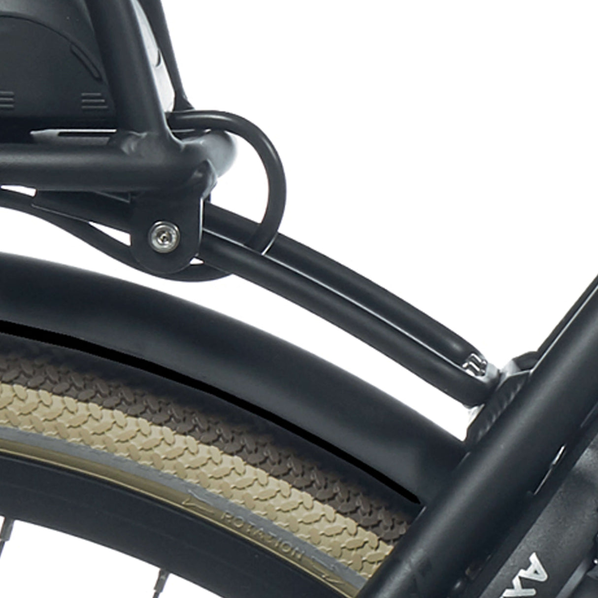 Bracket Cortina Achterdrager 200mm Jet Black Matt