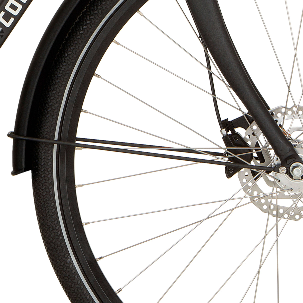 Cortina fender rod for 28 Foss Diamond Black Matt