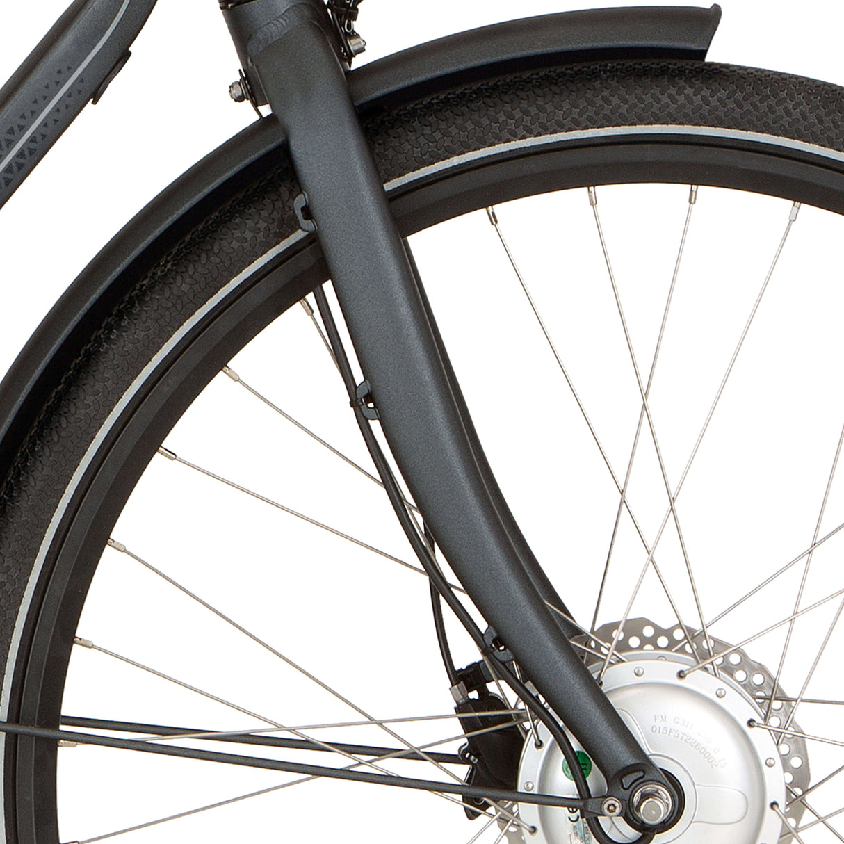 Cortina fork E-Foss FM Slate Gray Matt