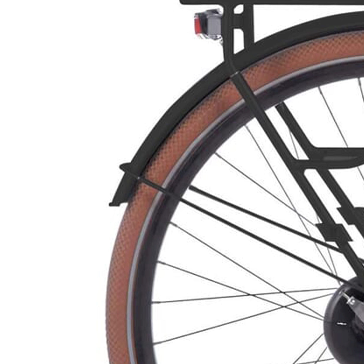 Cortina Fender hinter 28 Foss Arrant Black Matt