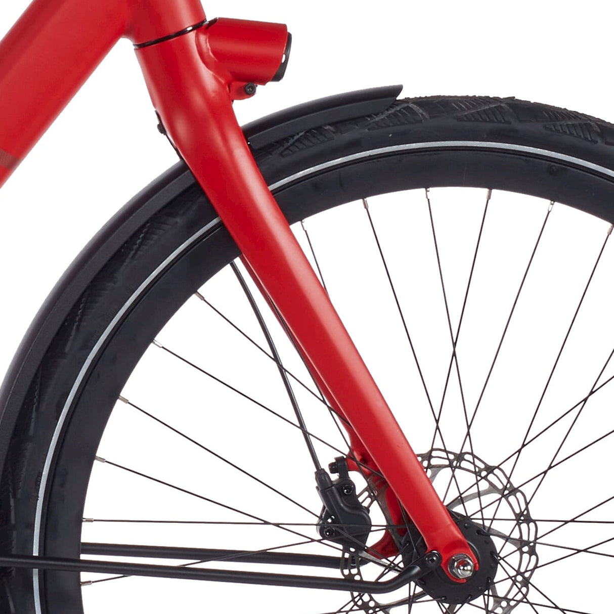Cortina Fork E-Lott Traffic Red Matt
