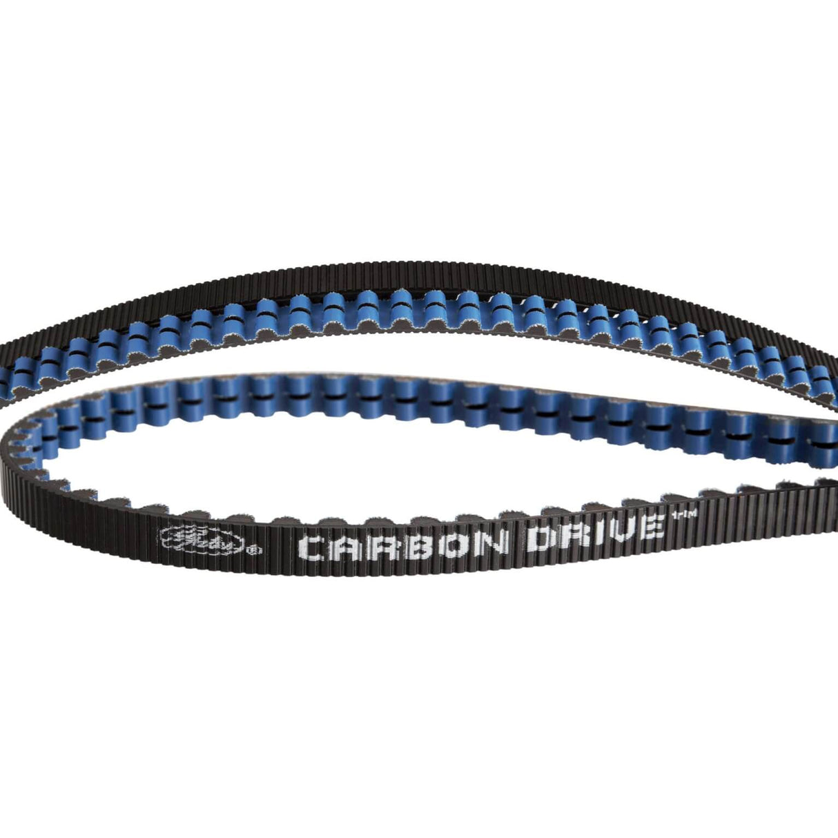 Gates CDX RIEM Węglowy napęd 111 zębów Czarny niebieski - 1221 mm, wysokość 11 mm, szerokość 12 mm.