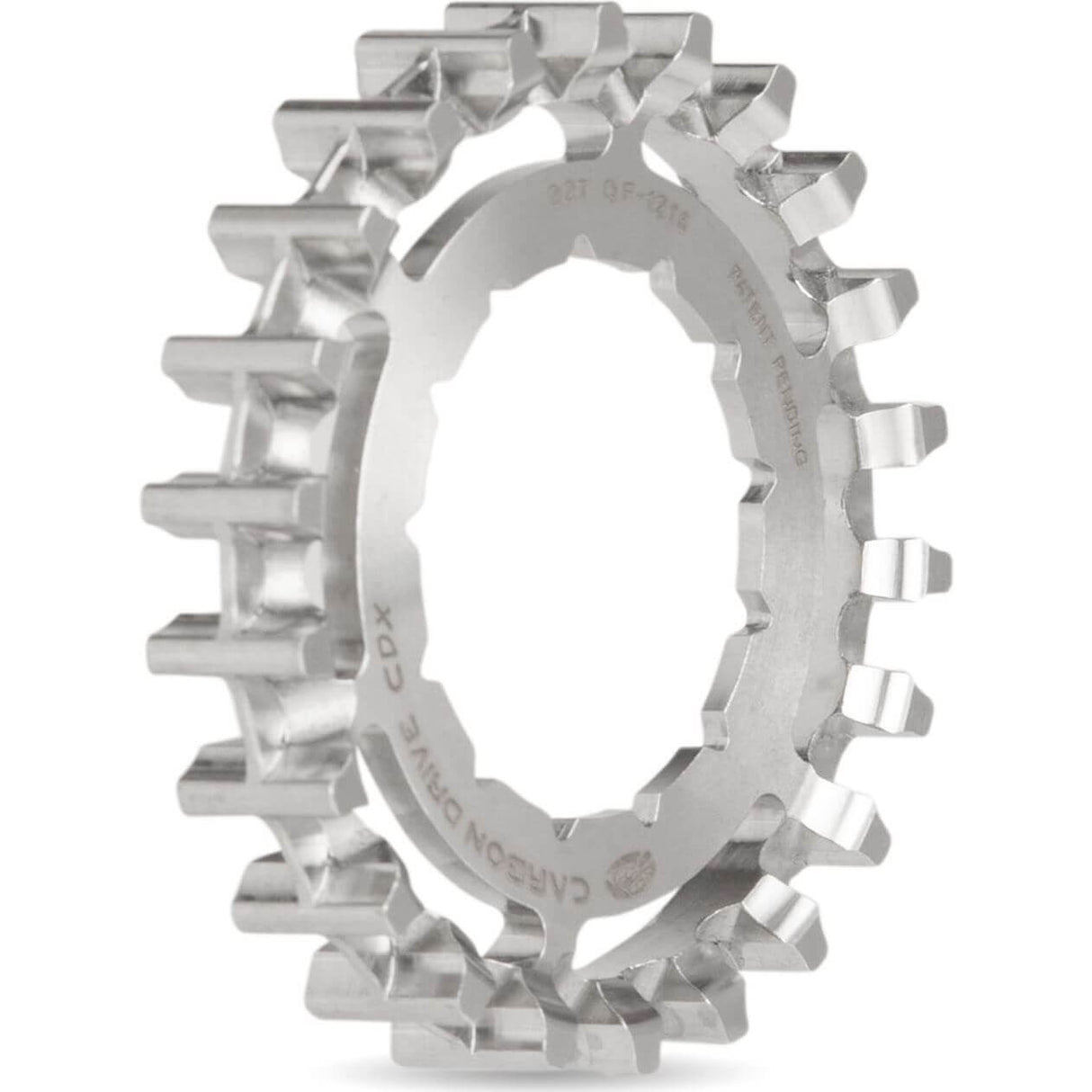 Gates CDX Back -Tandwheel 22 tands Rohloff Splated
