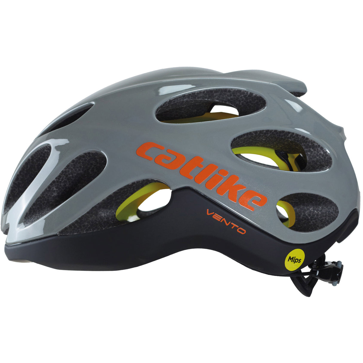 BUZAGLO CATCHE RACEHELM VENTO MIPS Dimensione L 58-60 cm Grigio Metallico