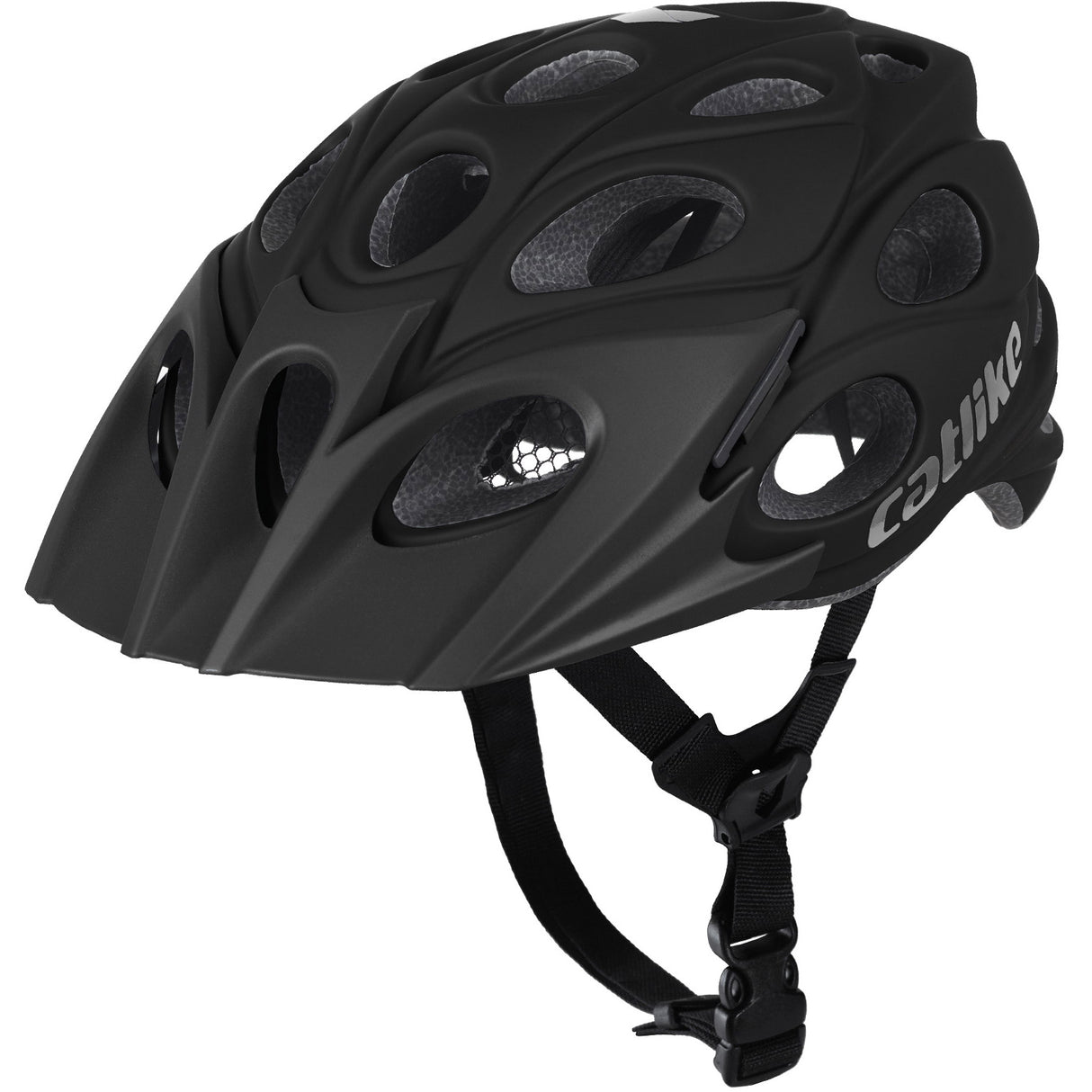 BUZAGLO MTB Helm liść rozmiar L 58-60CM SAIL Black