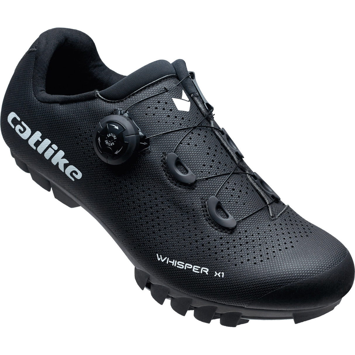 Buzaglo Catlike MTB boty Whisper x1 MTB Nylon Velikost 39 Černá