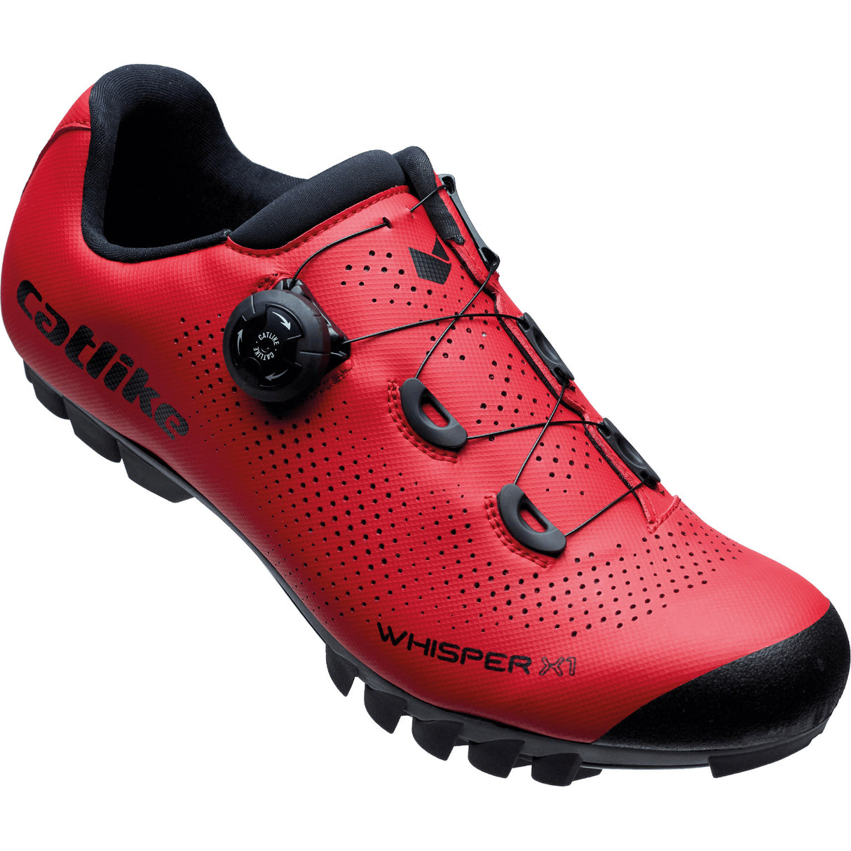 Buzaglo Catlike MTB Shoes Whisper X1 MTB Nylon Size 47 Red