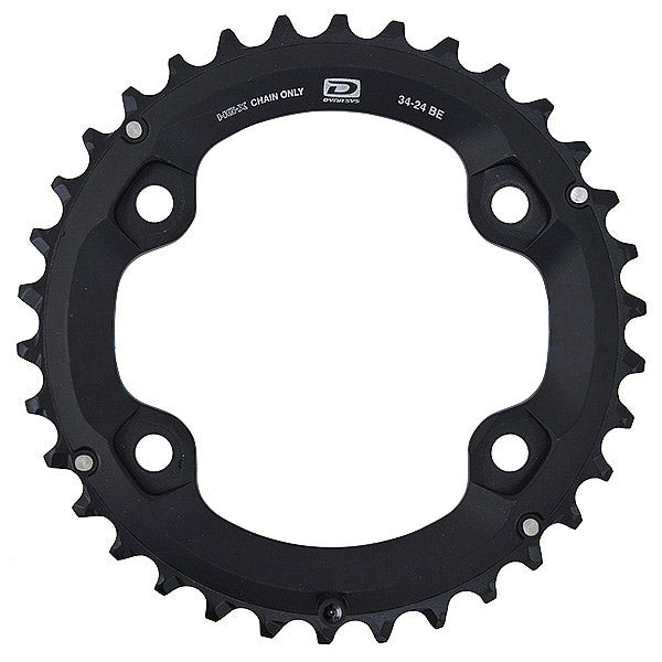 Shim. Chain top Deore 34t 34-24T Y1WD98040 M6000-2