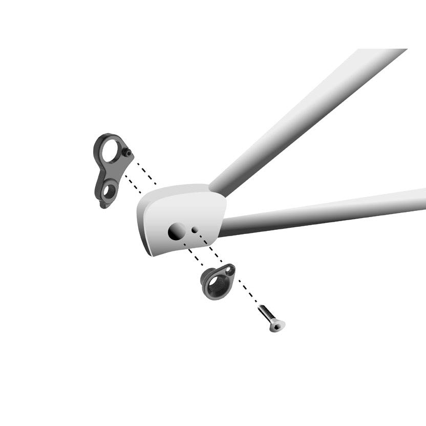 Derarilleur Hanger GH-176 Black