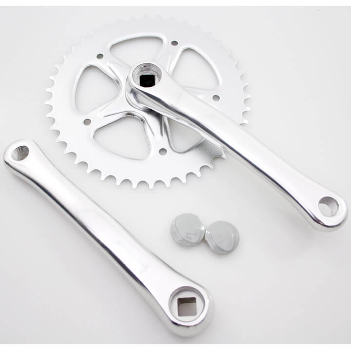 Set di manovella 42t 170 argento
