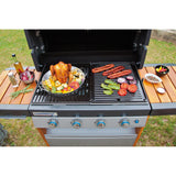 Tostador de aves de corral modular para campingaz