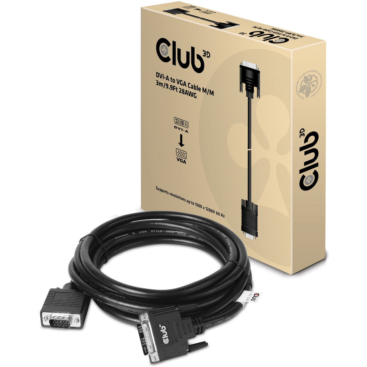 Club 3D DVI-A to VGA Kabel