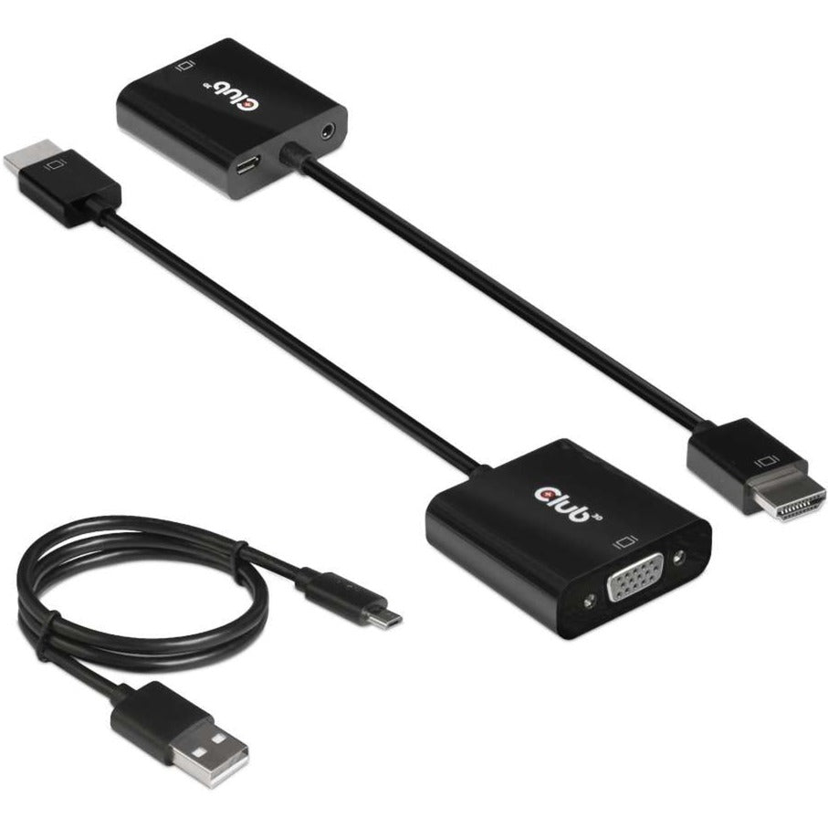Club 3d HDMI 1.4 bis VGA -Adapter mit Audio