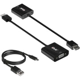 Club 3d HDMI 1.4 bis VGA -Adapter mit Audio