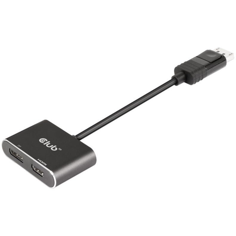 Club 3D MST Hub DisplayPort 1.4 zu DisplayPort + HDMI 4K60