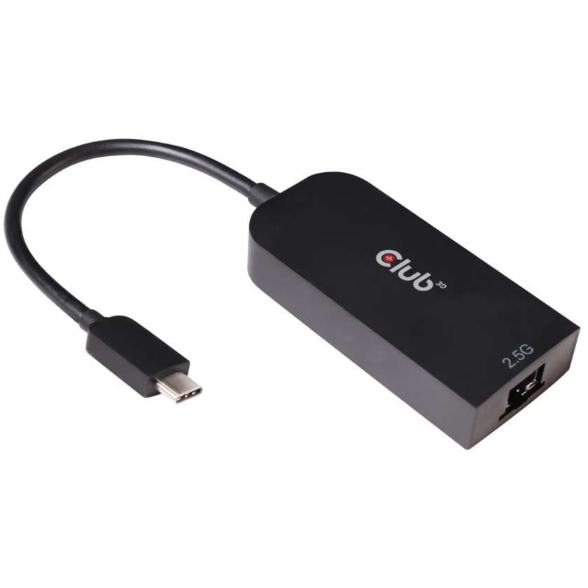Club 3D USB-C 3.2 Gen1> RJ-45 2.5 Gbps