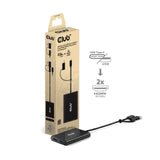 Club 3D USB-C till 2x HDMI Video Splitter med DisplayLink
