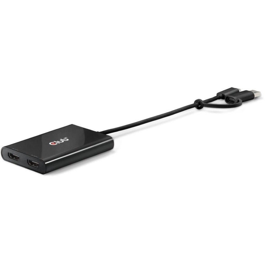 Club 3D USB-C till 2x HDMI Video Splitter med DisplayLink