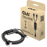 Club 3D USB Typ-C, Y Ladekabel zu 2x USB Typ-C