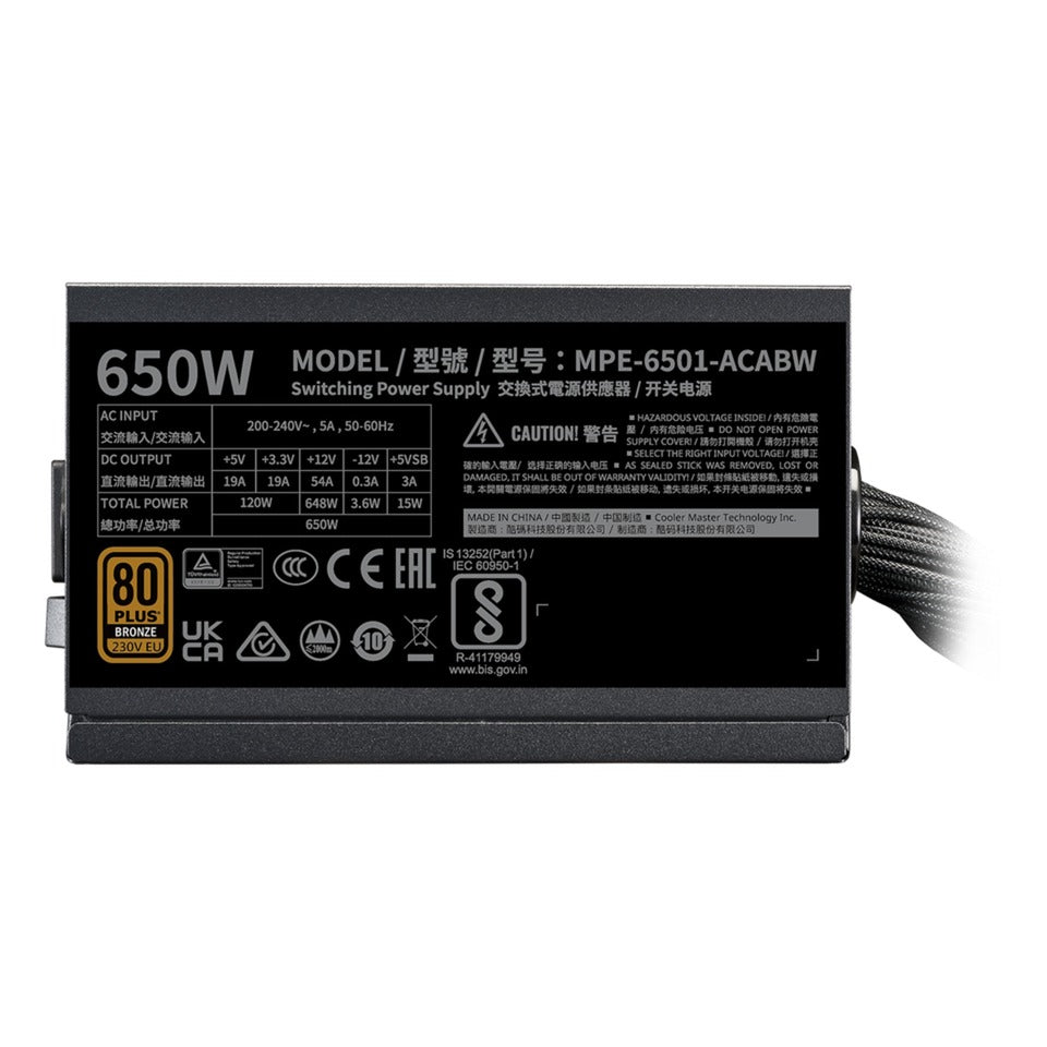 Cooler Master MWE 650 Bronzo V3