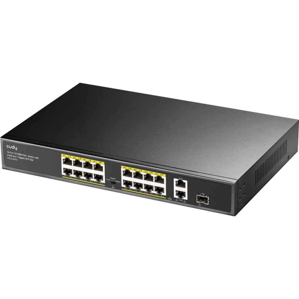 Cudy 16-port 10 100m poe+ switch