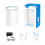 CUDY AC1200 Gigabit Mesh Wi-Fi sistem (1-paket)
