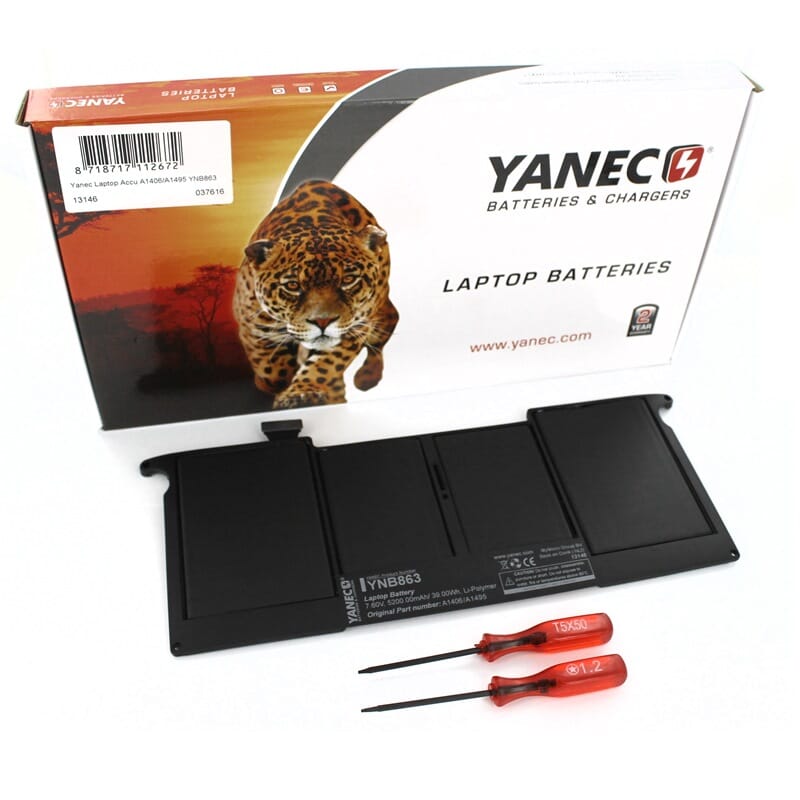 Yanec Macbook Batterie 5200Mah