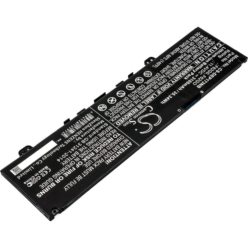 Replacement laptop accu 3200mah