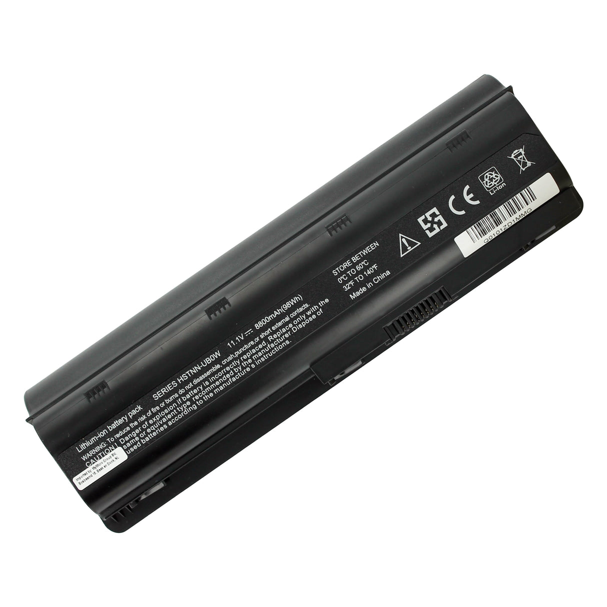 Replacement Laptop Battery Extended 8800MAH 12-Cell