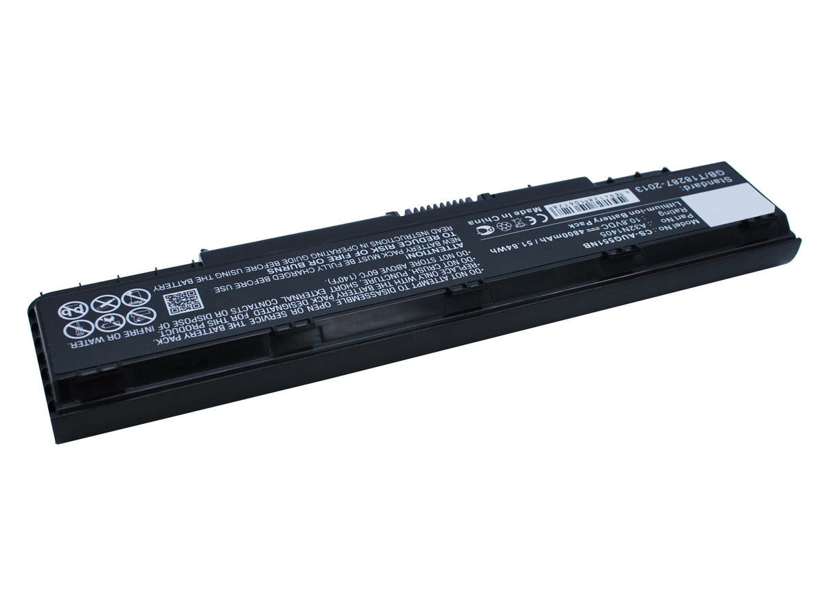 Replacement laptop accu 10.8v 52wh 4800mah