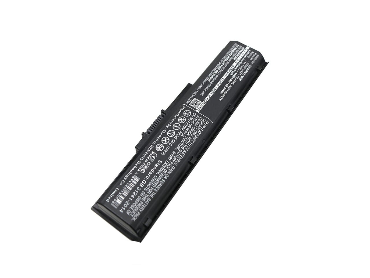 Replacement laptop accu 4400mah