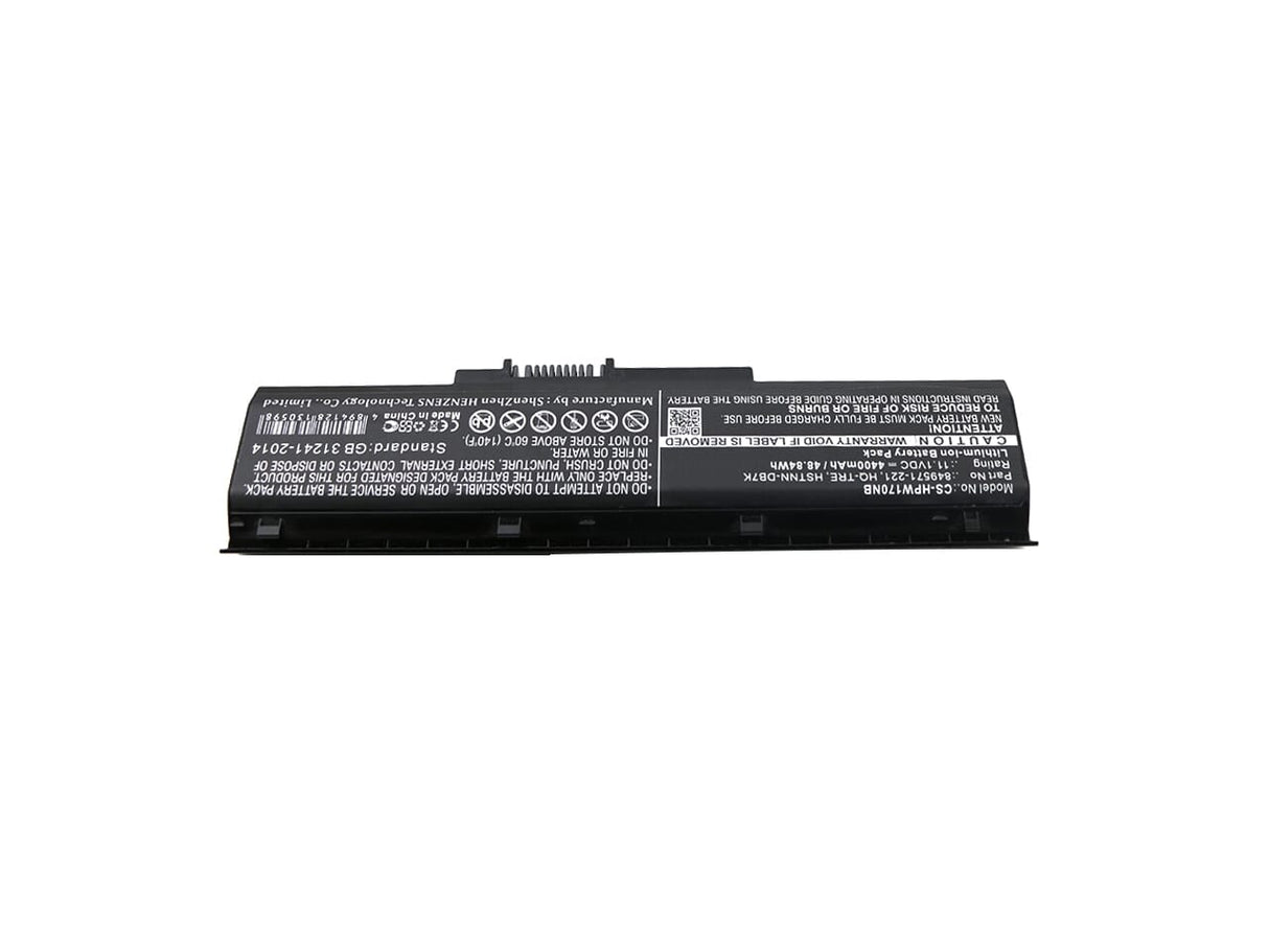 Replacement laptop accu 4400mah