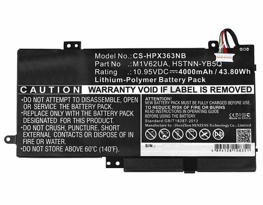 Replacement laptop accu 4000mah