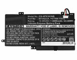 Replacement laptop accu 4000mah