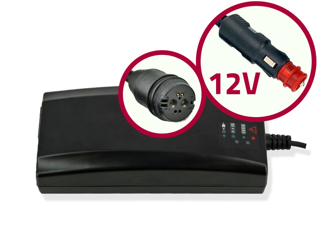 Caricatore BMZ E -Bike Battery Car 12V - 42V 2A
